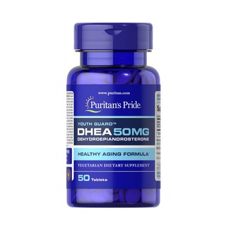 Viên uống tăng cường tiết tố, cải thiện sinh lý, hỗ trợ sinh sản Puritan's Pride Youth Guard DHEA 50mg 50 viên