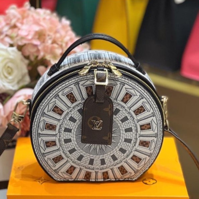 ✅Túi LV BOITE 19cm - Bản SPSL - Hoạ tiết [Fullbox]