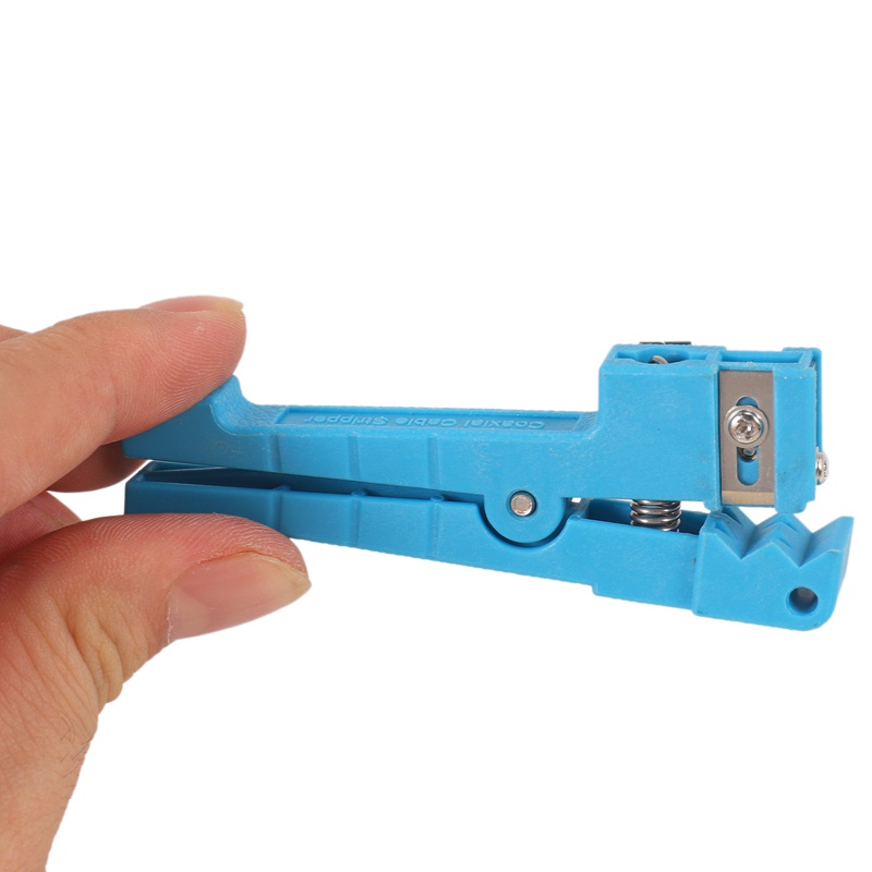 Dụng cụ cắt cáp quang 45-163 Dụng cụ cắt cáp Mid Span Máy cắt ống rời Màu xanh lam