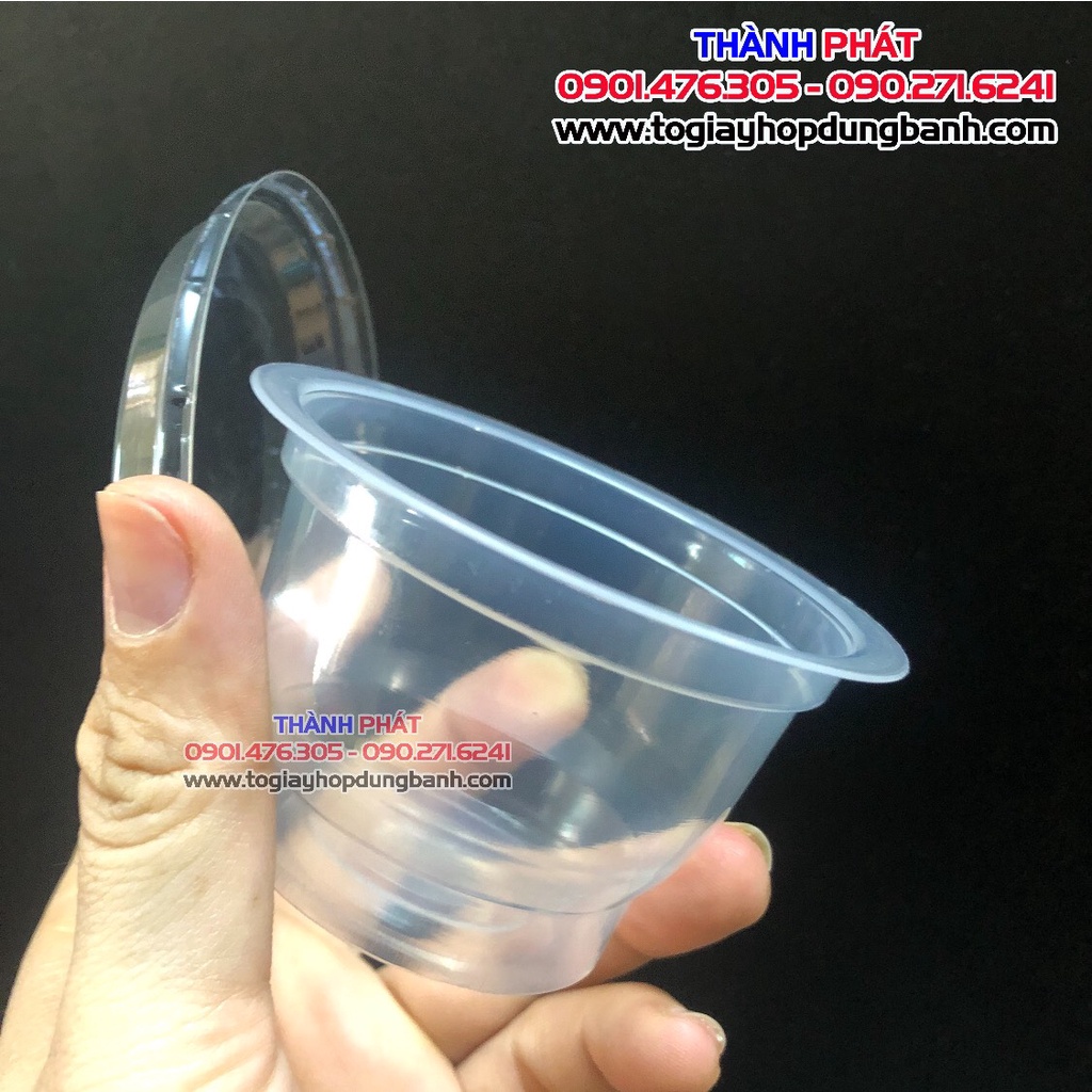 100 Ly rau câu - pudding - panna cotta 100ml chịu nhiệt