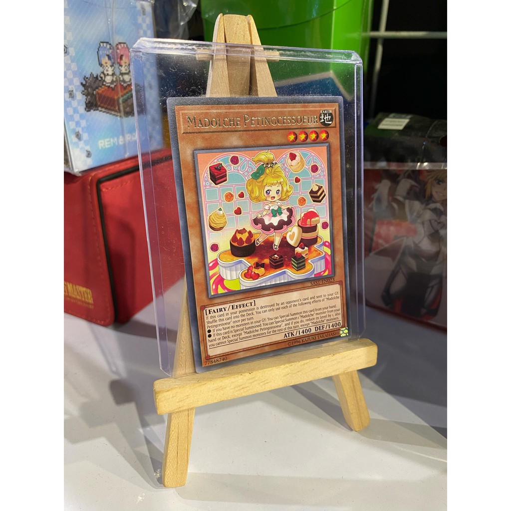 Lá bài thẻ bài Yugioh Madolche Petingcessoeur – Rare - Tặng bọc bài nhựa bảo quản