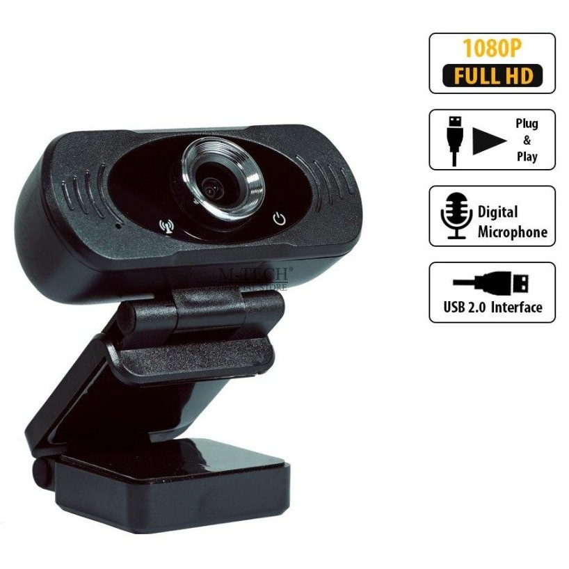 Webcam M-tech Wb-500 1080p Kèm Micro | BigBuy360 - bigbuy360.vn