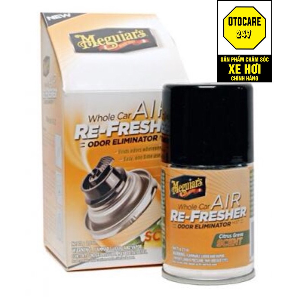 Meguiars - Khử mùi điều hòa hương cam  - Otocare247