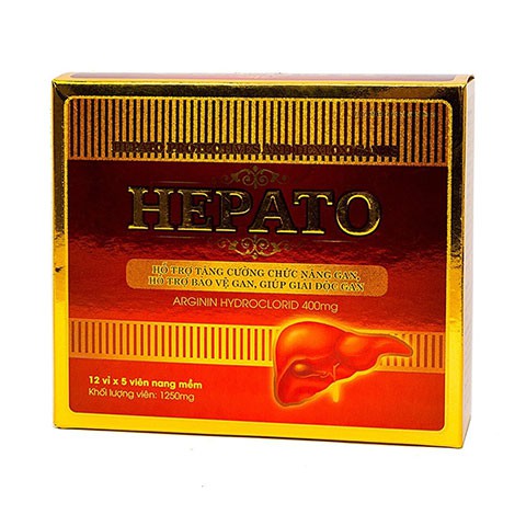 Hepato hỗ trợ tăng cường chức năng gan, hỗ trợ bảo vệ gan, giúp giải độc gan.