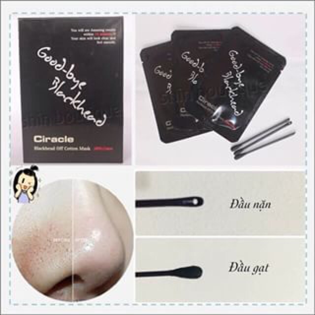 Lẻ Miếng Mặt Nạ Đẩy Mụn Goodbye Blackhead Ciracle | BigBuy360 - bigbuy360.vn