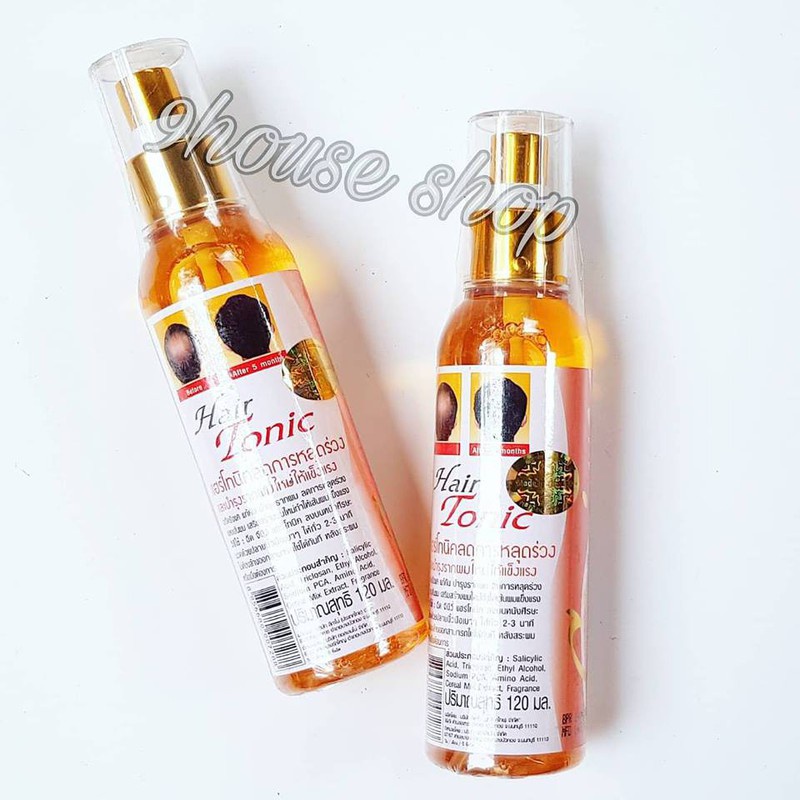 SERUM XỊT KÍCH THÍCH MỌC TÓC HAIR TONIC GENIVE 120ML THÁI LAN CHÍNH HÃNG - 9110