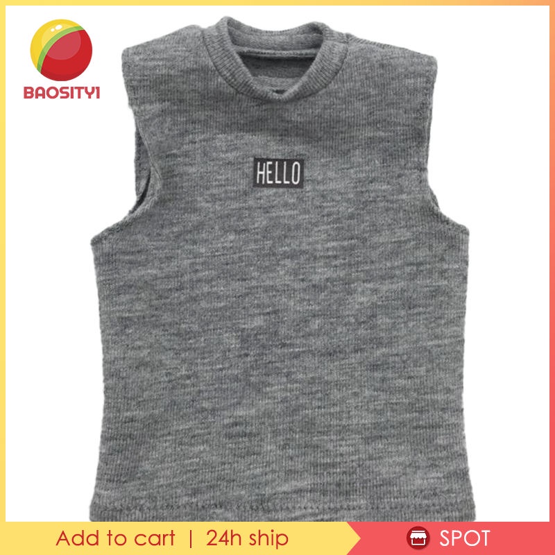 Áo tank top nam tỷ lệ 1/6 dành cho búp bê 12 inch