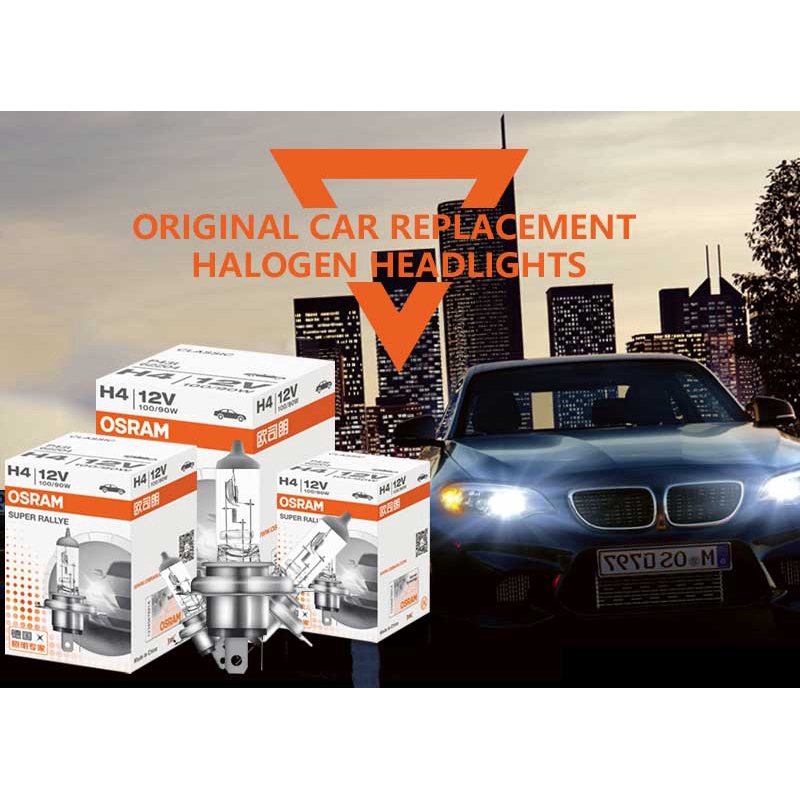 OSRAM Original 12V 24V Xe Tải Xe Tải Động Cơ Xe Tải Bóng đèn Halogen H1 H3 H4 H7 H8 H9 H11 3200K Hiệu Quả Về Chi Phí