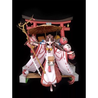 Mô hình giấy anime girl game [ONMYOJI / Âm Dương Sư] Enmusubi no Kami/Duyên Kết Thần