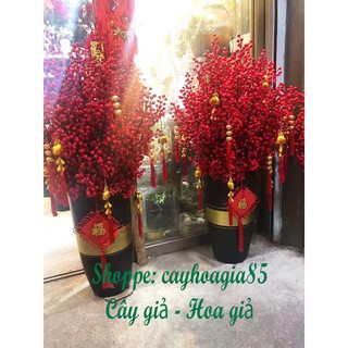 Cành đào đông - giả cao cấp, decor