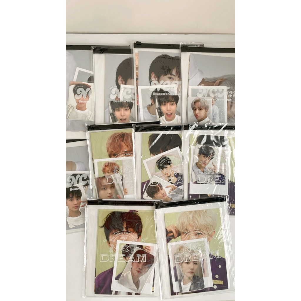 Ảnh photocard photopack Aespa NCT dream 127 polaroid postcard album Karina Winter Jisung Jeno Jaehyun