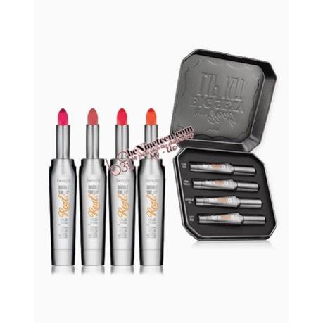 [SALE OFF 50%] Bộ Son Môi Benefit They're Real! Big Sexy Lip Kit (4 cây) [BeNineteen]