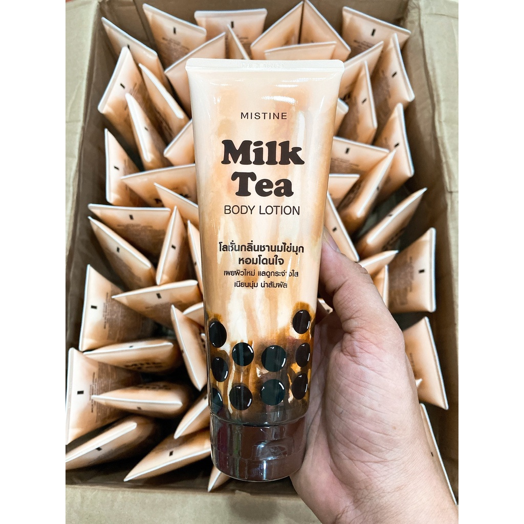 Dưỡng Thể Hương Trà Sữa Mistine MILK TEA Body Lotion 200ml