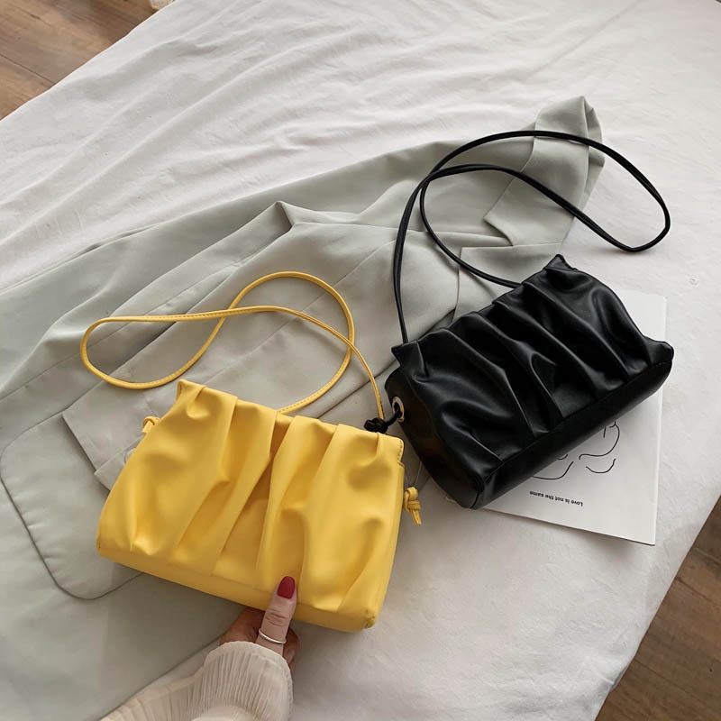 Túi Xách Da Màu Trơn Thời Trang Dành Cho Nữ