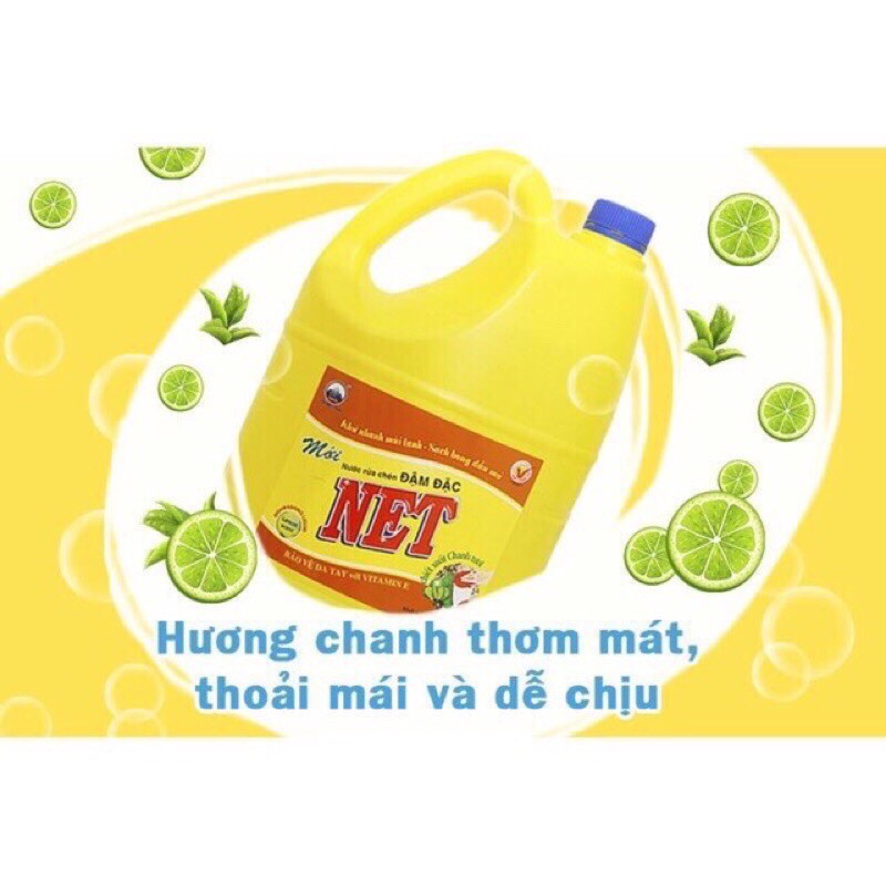 Nước Rửa Chén NET 1.5Kg