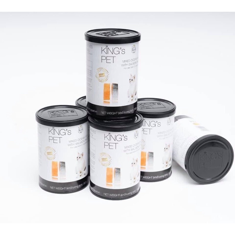Pate kingpet cho CHÓ MÈO mọi lứa tuổi 400g.