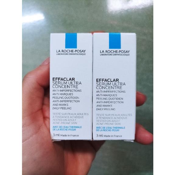 Dưỡng chất giảm mụn 3 tác động Effaclar Serum La Roche-Posay 3ml - Hamy Official