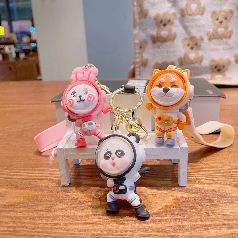 Móc Khóa Hình Gấu Trúc Dễ Thương