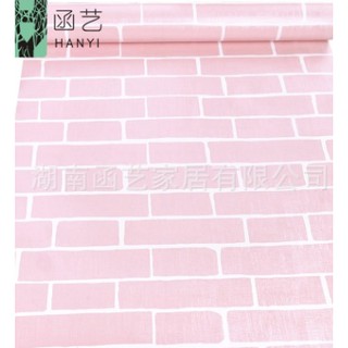 10M GIẤY DÁN TƯỜNG GẠCH HỒNG KHỔ 45CM