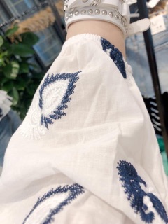 Áo bánh bèo hoạ tiết