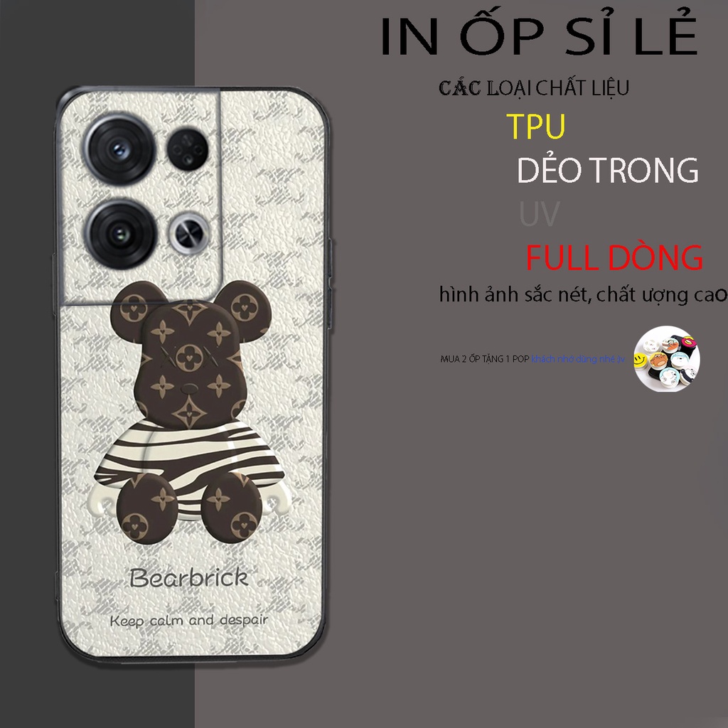 Ốp lưng điện thoại oppo reno 8 5g brear brick b75 82 thời trang