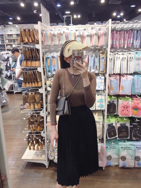 [GIÁ HUỶ DIỆT] Chân váy xếp ly dài