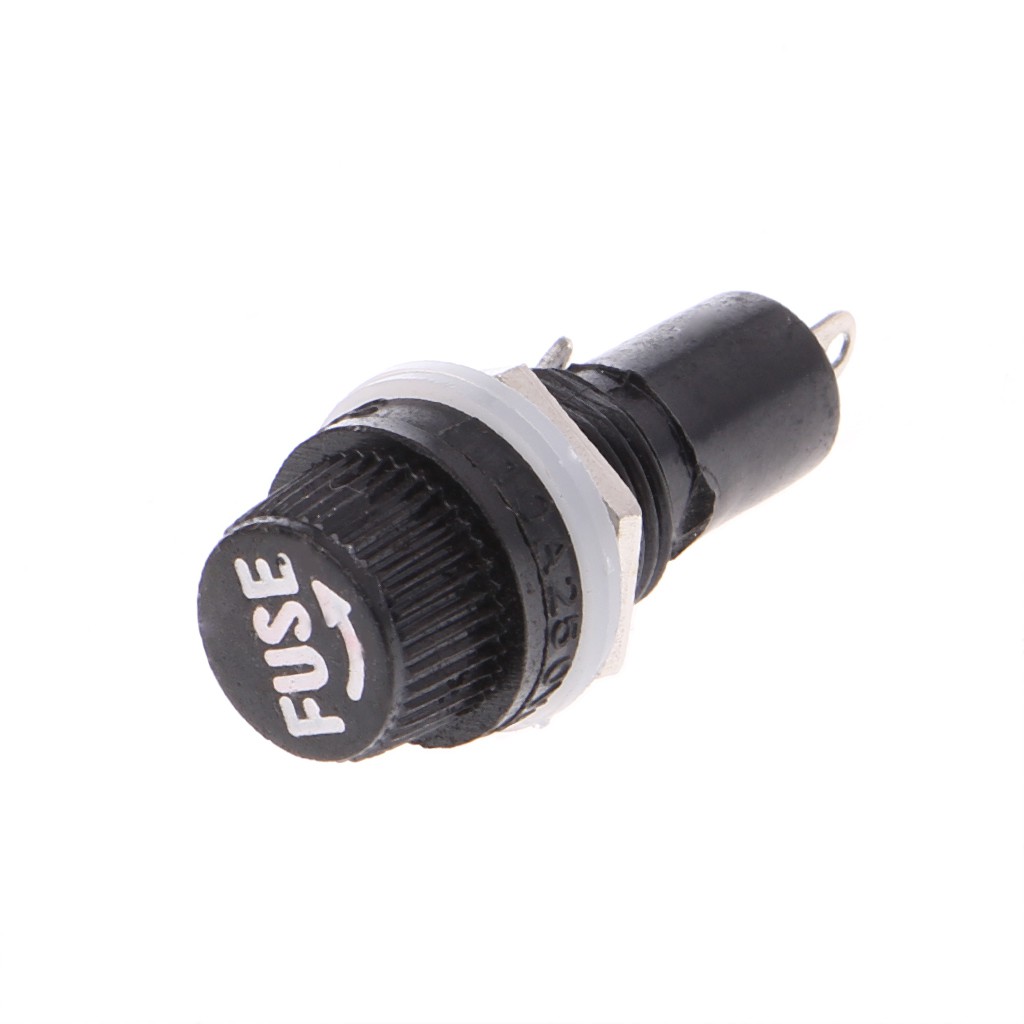 Set 5 nút chỉnh cầu chì 5x20mm 10A 250V tiện dụng chất lượng cao