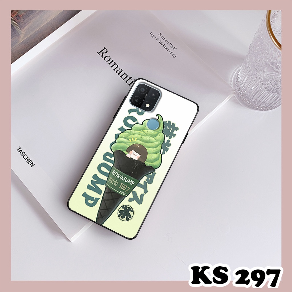 Ốp lưng Oppo A15 - Oppo A15s - Ốp in hình Ngân hà &amp; Roro Jumb - Lưng nhám viền TPU