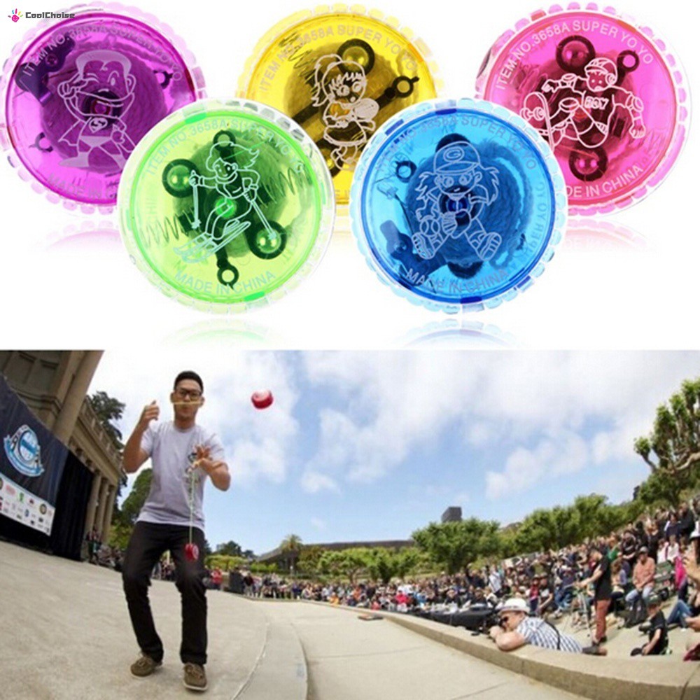 Đồ chơi yoyo có đèn led phát sáng nhiều màu sắc
