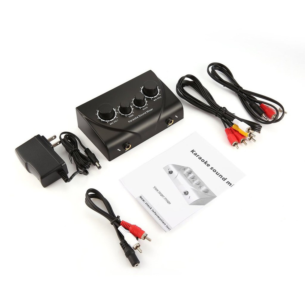 Thiết bị trộn âm kỹ thuật số mini cho hệ thống karaoke