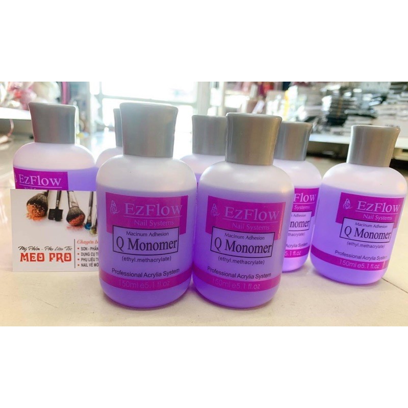 dung dịch đắp bột , nặn hoa EZFLOW tím 150ml