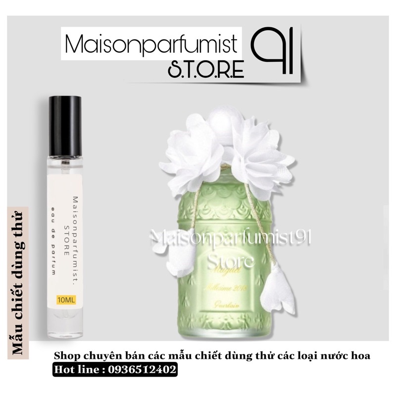 Nước hoa nữ Muguet Millésime 2018 𝗚𝗨𝗘𝗥𝗟𝗔𝗜𝗡 - ( 𝐦𝐚̂̃𝐮 𝐭𝐡𝐮̛̉ 𝟓𝐦𝐥/𝟏𝟎𝐦𝐥 )