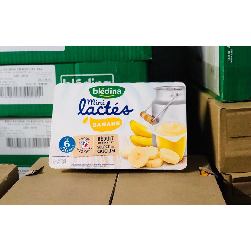 SỮA CHUA BLEDINA PHÁP vỉ 6hx55g date 10/2024