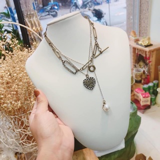 Set dây cổ & bông tai Jadior