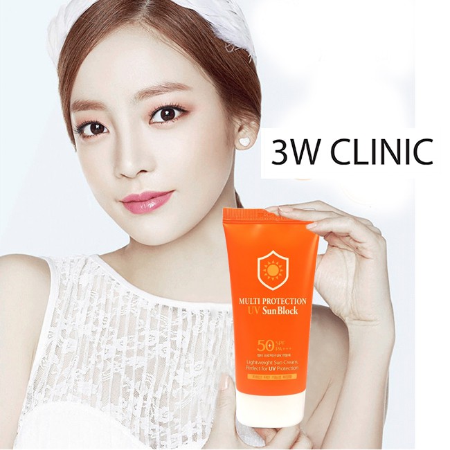 Kem chống nắng 3W Clinic Multi Protection UV Sunblock SPF 50 PA+++