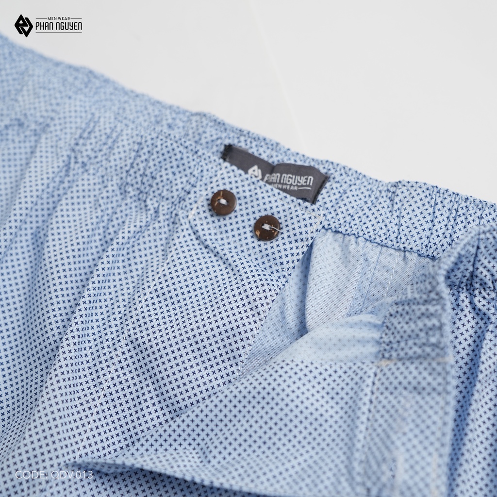 Quần Đùi Nam PHAN NGUYỄN Kiểu Dáng Basic, Chất Vải Cotton Cao Cấp, Mát Mẻ, Thoáng Khí Tốt Không Gây Bí Hơi QDV.013