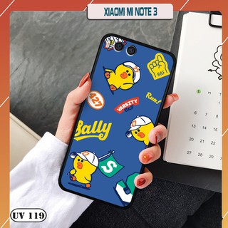 Ốp lưng điện thoại Xiaomi Mi Note 3 - lưng nhám viền dẻo