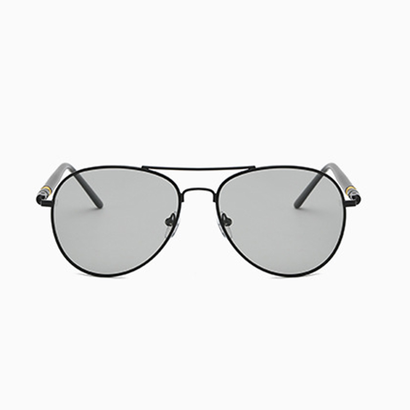 Photochromic Polarized Sunglasses Men Women Driving Chameleon Vintage Metal Sun Glasses Change Color YKD