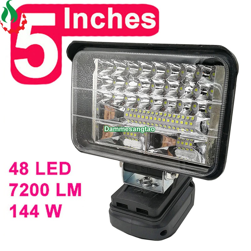 Đèn led siêu sáng chân pin makita