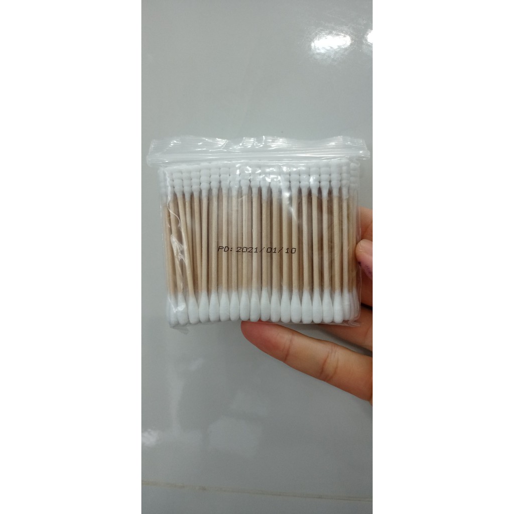 1 bịch Bông tăm - Phụ liệu tóc Thủ Đức
