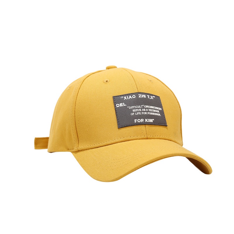 Nón lưỡi trai LINJW thời trang hàn quốc mới 2021 chất liệu cotton