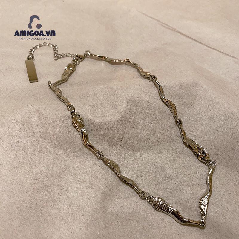 ✨✨Vòng cổ Thép Titan Phong Cách Hip Hop Thời Trang Cá Tính Cho Nữ