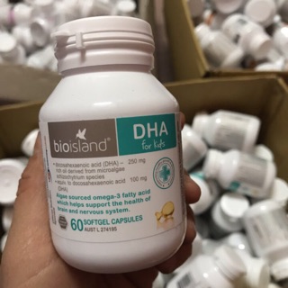 DHA Bio island (60 viên) (Cho bé từ 1 tháng tuổi)