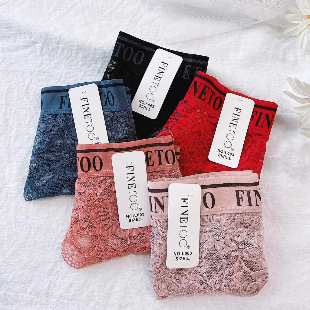 [Mã WASTDEP giảm 5K đơn bất kì] Quần lót ren lọt khe viền chữ quyến rũ - QL068 | BigBuy360 - bigbuy360.vn