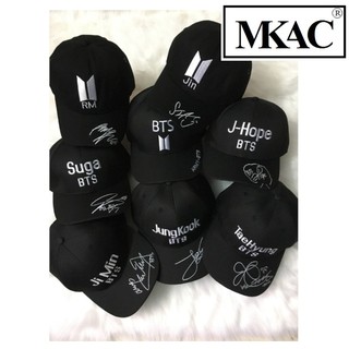 Nón Thời Trang Chữ Ký BTS