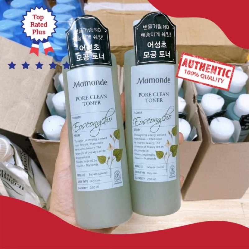 Nước hoa hồng Mamonde diếp cá