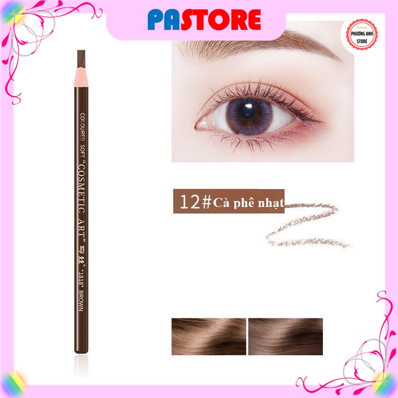 Chì xé kẻ lông mày COLOURED SOFT COMESTIC ART [ HÀNG MỚI VỀ ] chống thấm nước, chì kẻ mày không trôi PASTORE.