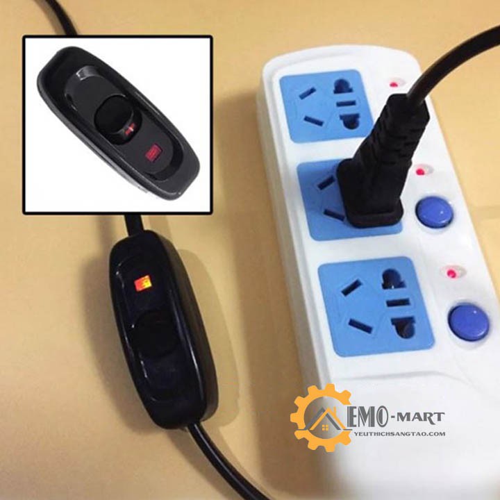 💥 Công tắc bật tắt quả nhót có đèn báo 💥 Nhựa ABS chống cháy nổ - Chịu tải 10A - 2500W