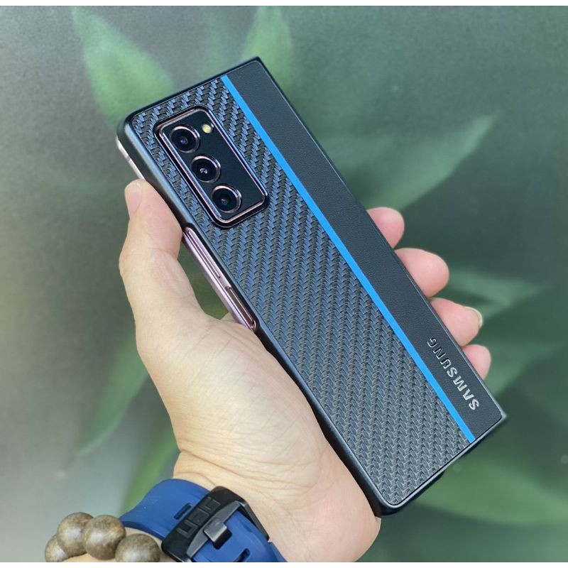 ốp lưng samsung galaxy Z FOLD 2 / FOLD2 đã , vân cacbon thiết kế chuẩn đẹp