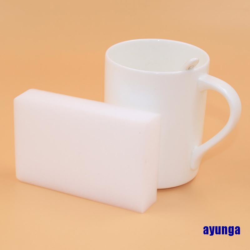 (ayunga) Melamine Foam MAGIC SPONGE Eraser Cleaning Block MultI Cleaner Easily Use 1PCS